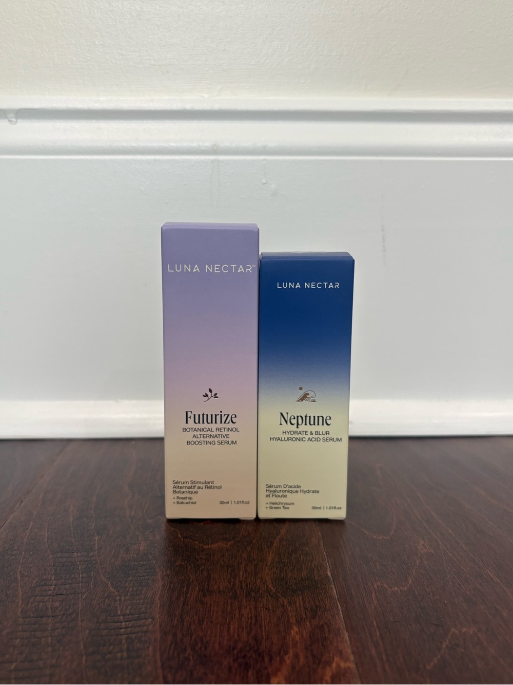 Luna Nectar Skincare Bundle: Futurize + Neptune Serums NEW